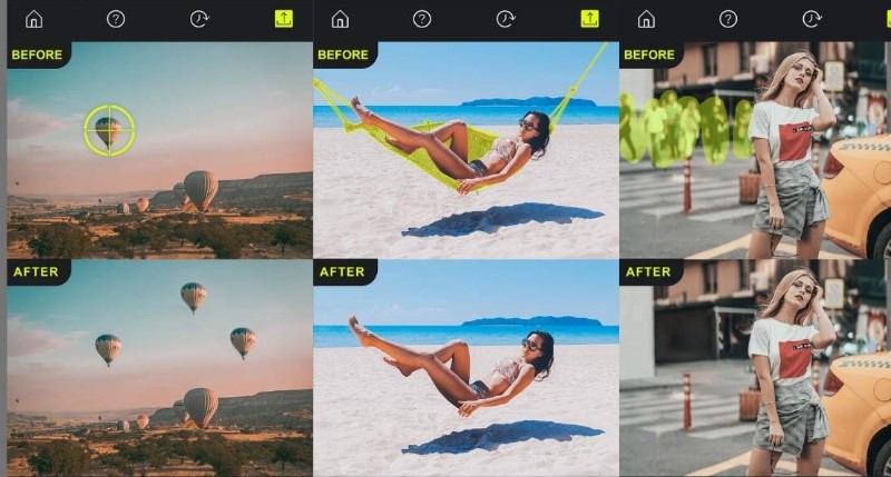 App xóa người trong ảnh