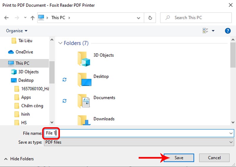 Đặt tên và lưu lại file sau khi cắt