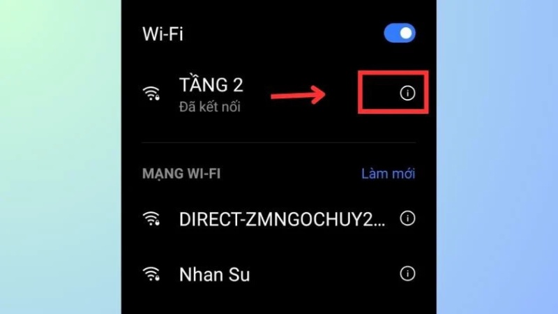 Cách chia sẻ mã QR WiFi trên Oppo đơn giản và nhanh chóng 2