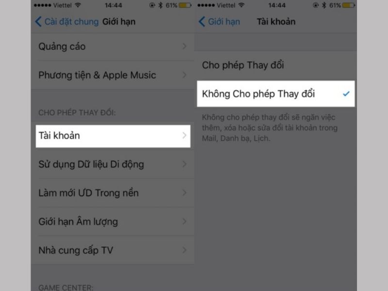 cách đăng xuất iCloud khi bị giới hạn
