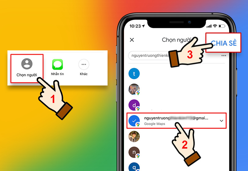 cách định vị điện thoại chồng qua Google Map