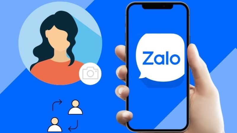 cách đổi ảnh đại diện trên zalo không ai biết