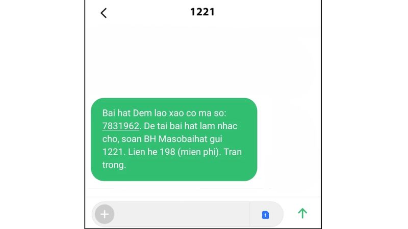 nội dung nhạc chờ