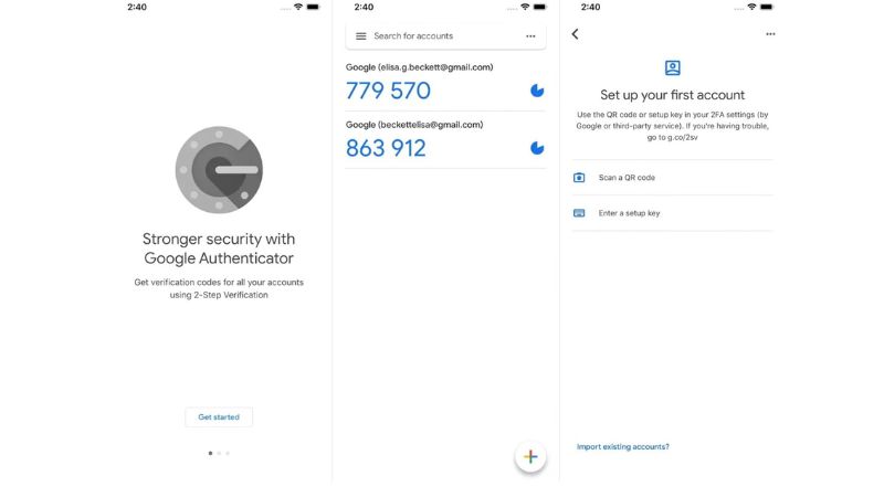 cách dùng google authenticator