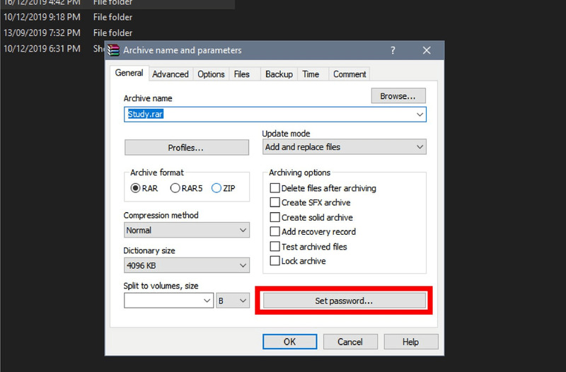 cách giải nén file có mật khẩu