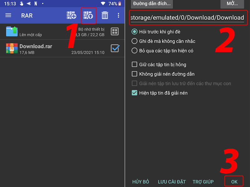 Lấy lại mật khẩu Winrar trực tuyến