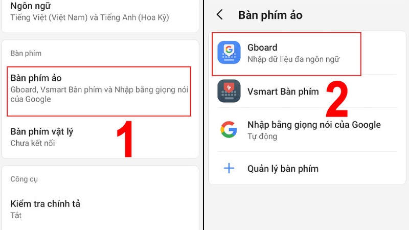Cách gõ pinyin có dấu trên điện thoại Samsung (cài đặt sẵn) 2