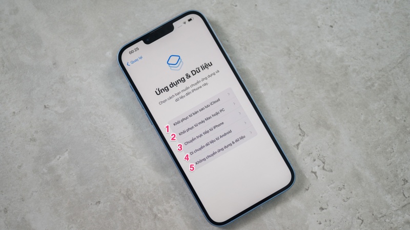 Các cách khôi phục dữ liệu khi reset điện thoại iPhone bằng iCloud 2