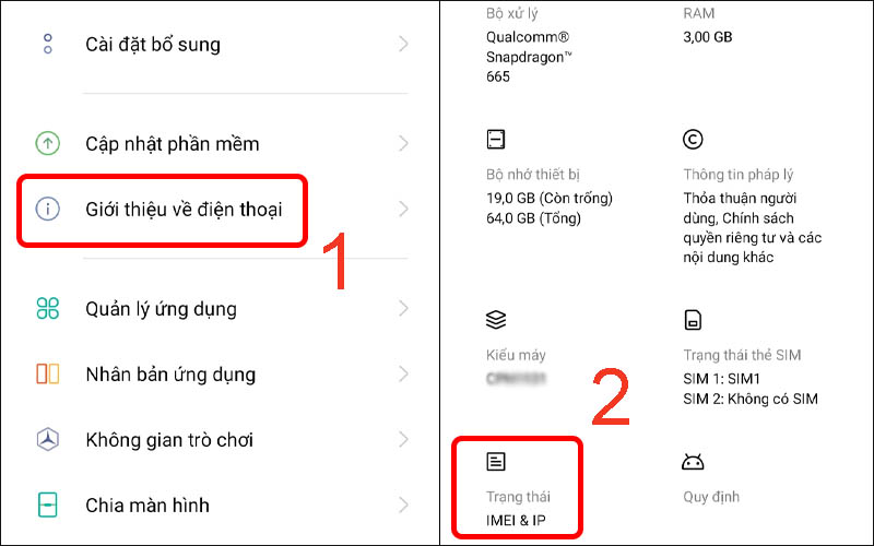 cách kiểm tra Oppo chính hãng
