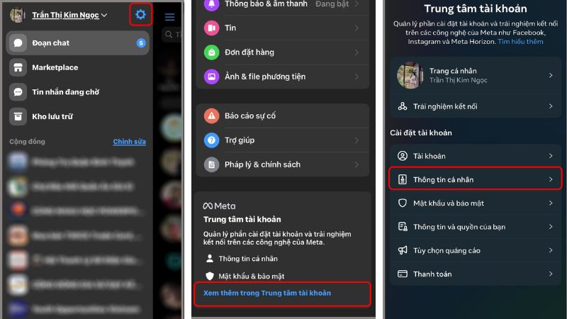 cách lấy lại mật khẩu facebook bằng messenger