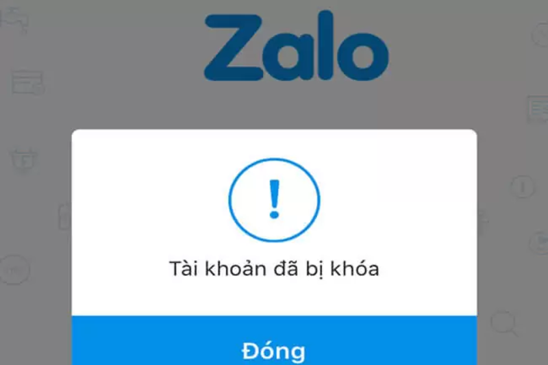 cách lấy lại Zalo bị khóa