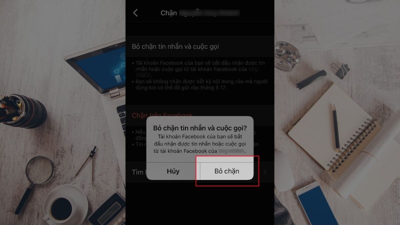 Cách mở chặn Mess khi đã xóa tin nhắn trên điện thoại Android 3