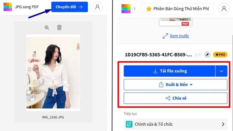Cách tạo file PDF trên điện thoại bằng Smallpdf.com 2