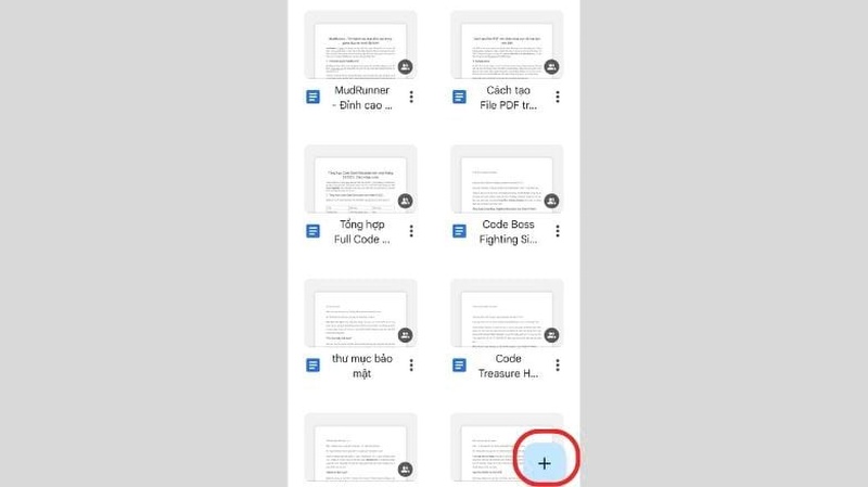 Cách tạo file PDF trên điện thoại bằng Google Docs 1