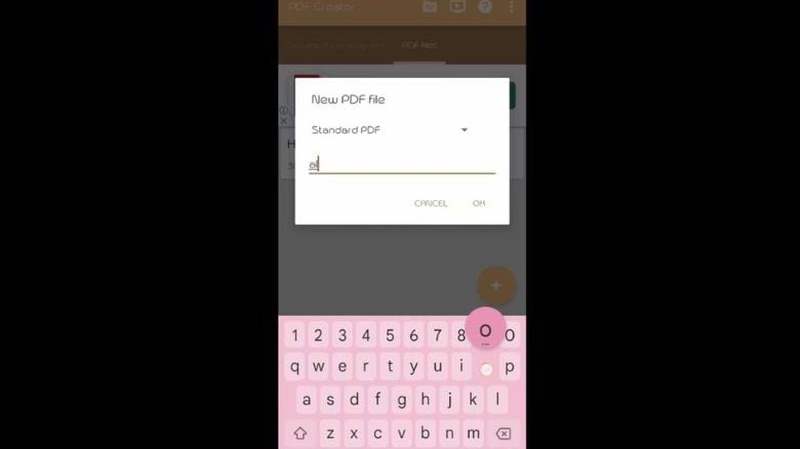 cách tạo file PDF trên điện thoại