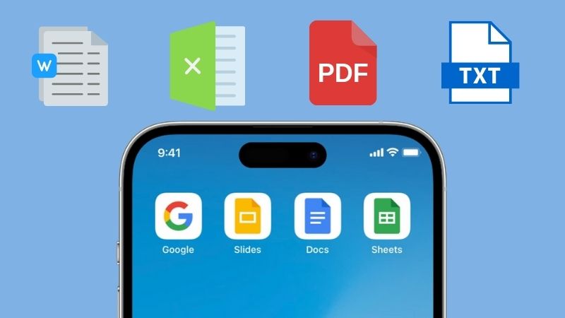 cách tạo file word trên điện thoại