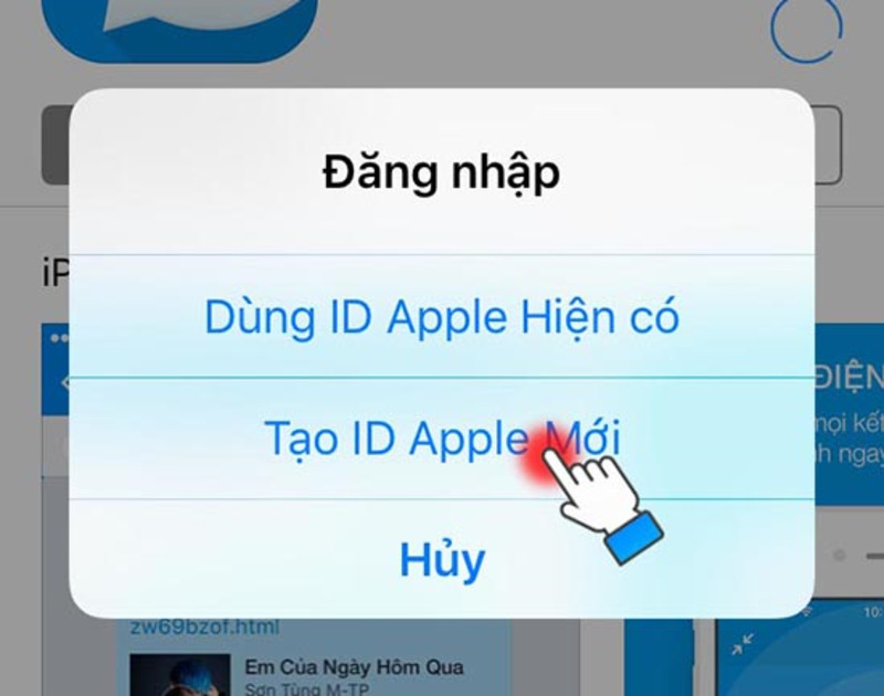 cách tạo ID Apple bằng Gmail