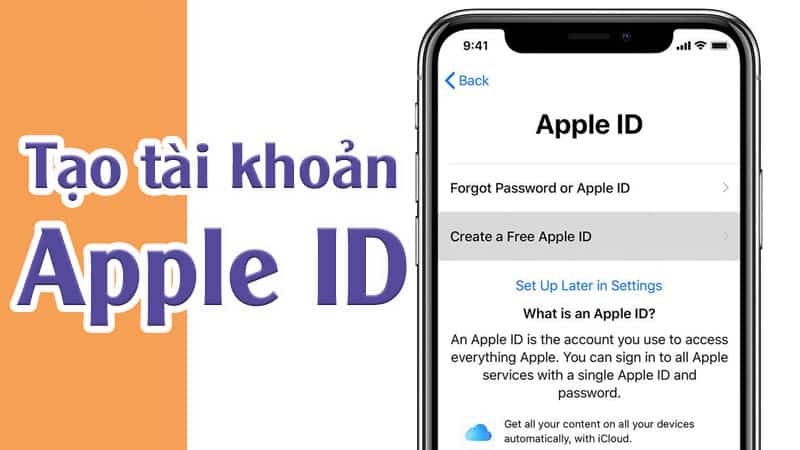 cách tạo ID Apple bằng Gmail