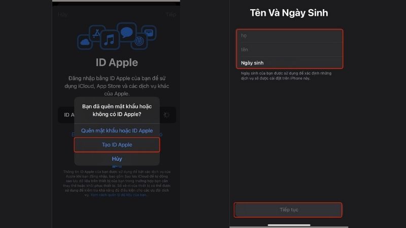 cách tạo id apple để tải ứng dụng trên iphone