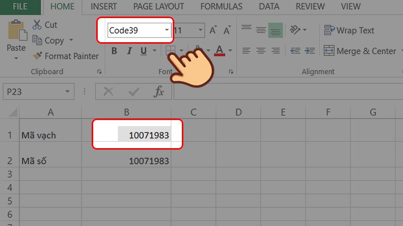 Những điều cần lưu ý khi tạo mã vạch trong Excel và Word