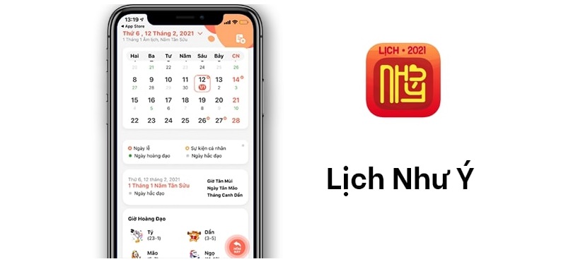 cài lịch âm trên iPhone
