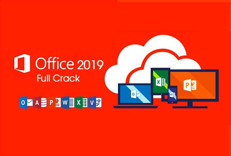 crack Office 2019 vĩnh viễn
