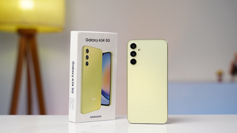 Samsung Galaxy A34 5G – Giá chỉ 5.19 triệu đồng