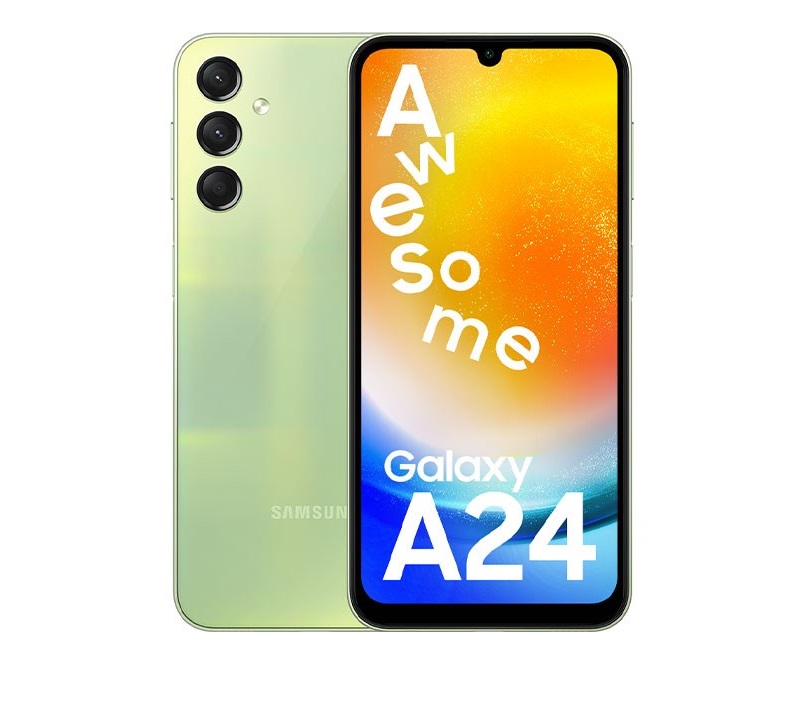 Màn hình của A24 có kích thước 6.6 inch