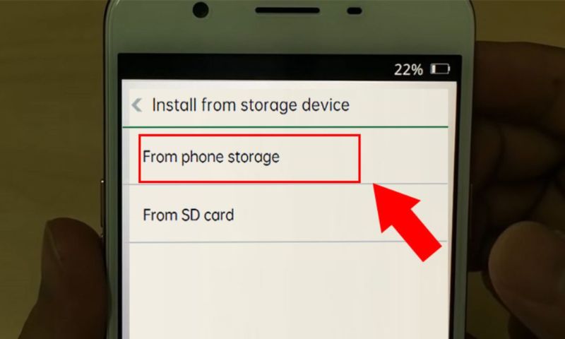 Cách thoát khỏi ColorOS Recovery Oppo 