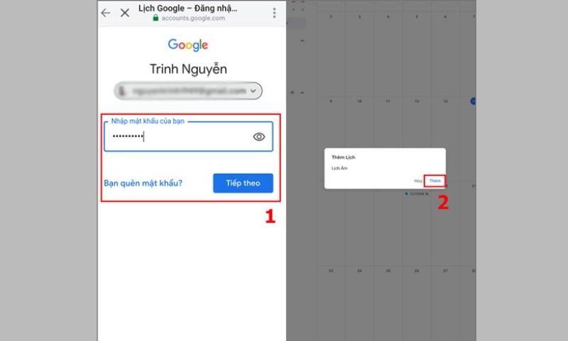 cài đặt lịch âm dương cho điện thoại