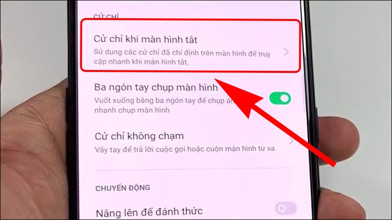 cách chạm 2 lần mở màn hình oppo