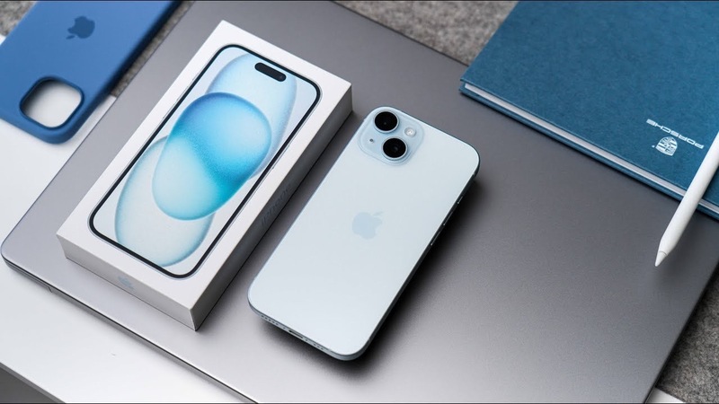 iPhone 15 màu xanh dương
