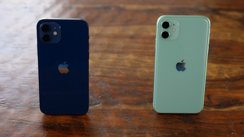 Kích thước và trọng lượng iphone 11 và iphone 12