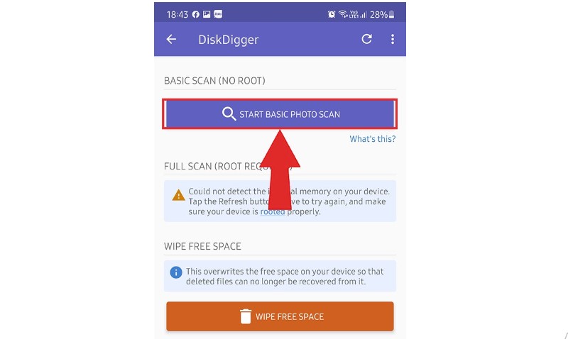 Lấy lại ảnh đã xóa trên Oppo