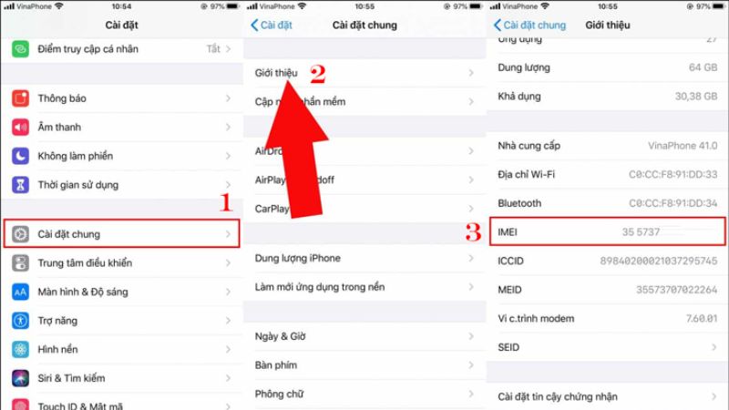 mua iPad cũ cần kiểm tra imei máy