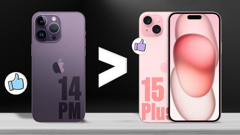 Nên mua iPhone 15 Plus hay 14 Pro Max