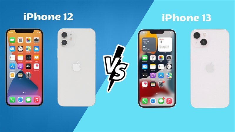 Hiệu suất iPhone 12 và 13 đều gần tương tự như nhau