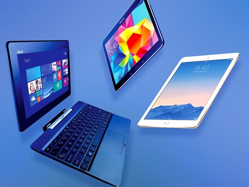nên mua máy tính bảng hay laptop cho con học