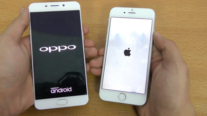 So sánh màn hình của iPhone và Oppo