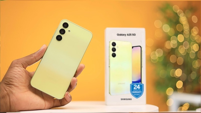 5 đến 7 triệu nên mua điện thoại nào - Galaxy A25