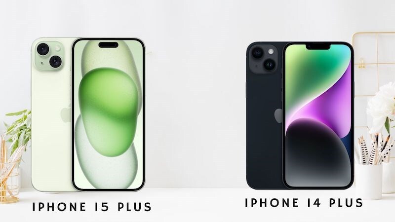 so sánh iPhone 14 Plus và 15 Plus