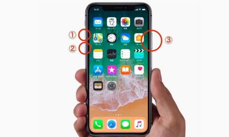 Bạn giữ đồng thời nút nguồn và nút tăng âm lượng để tắt điện thoại của mình