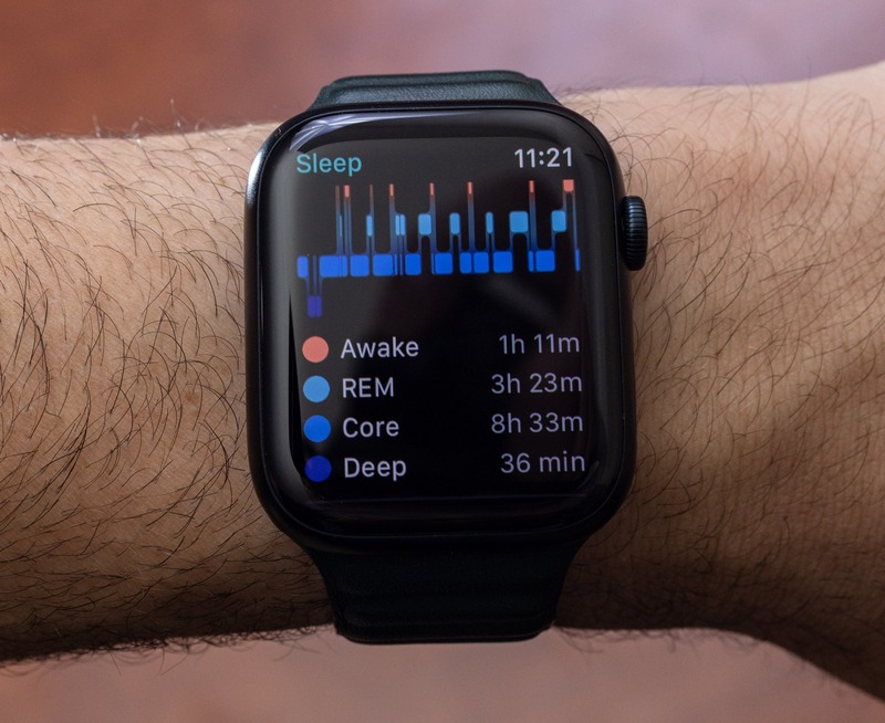 Apple Watch Series 8 theo dõi sức khoẻ 