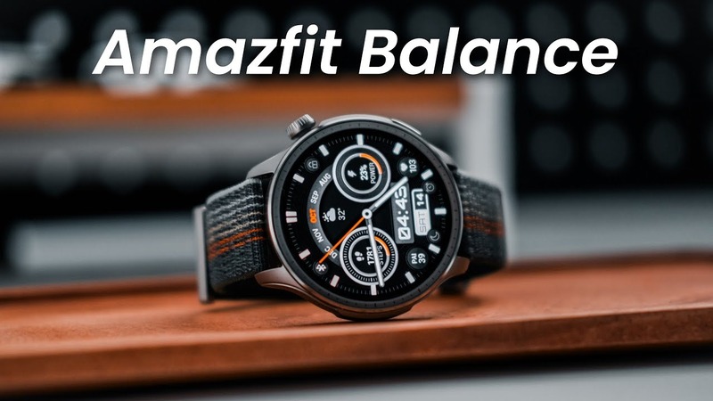 thiết kế Amazfit Balance đồng hồ theo dõi giấc ngủ