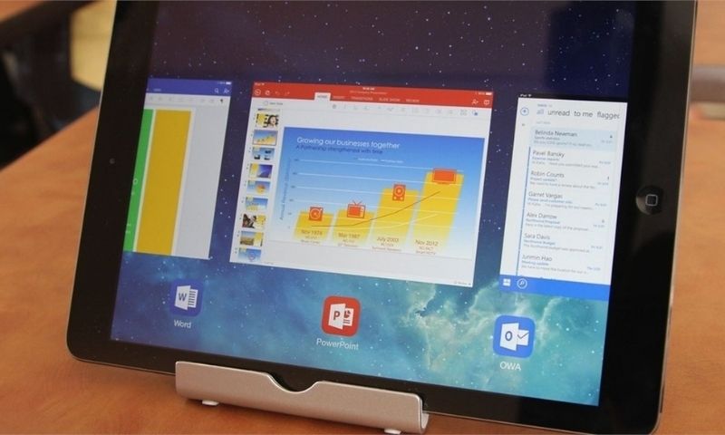 Các ứng dụng Microsoft Office hỗ trợ bạn làm việc trên iPad