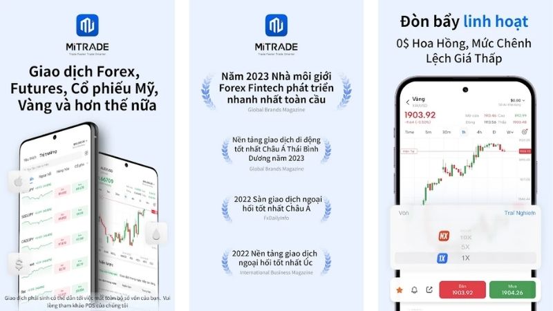ứng dụng theo dõi giá vàng