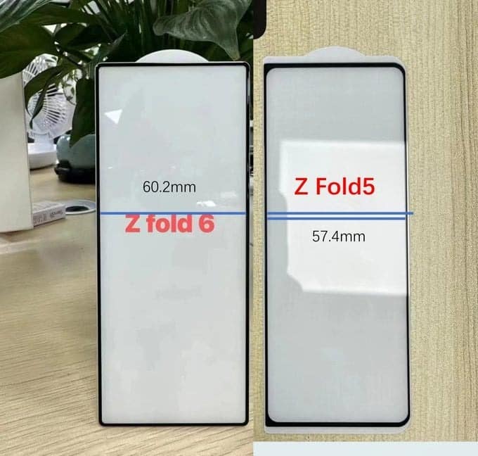 Galaxy Z Fold 6: Lộ thiết kế màn hình rộng hơn 