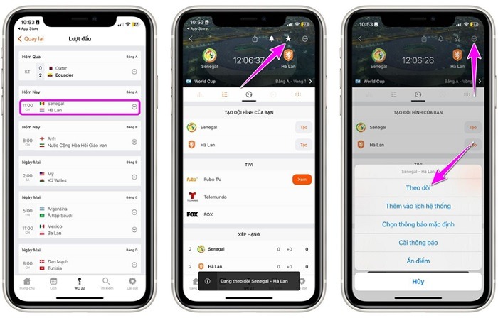 Cập nhật qua ứng dụng Forza Football