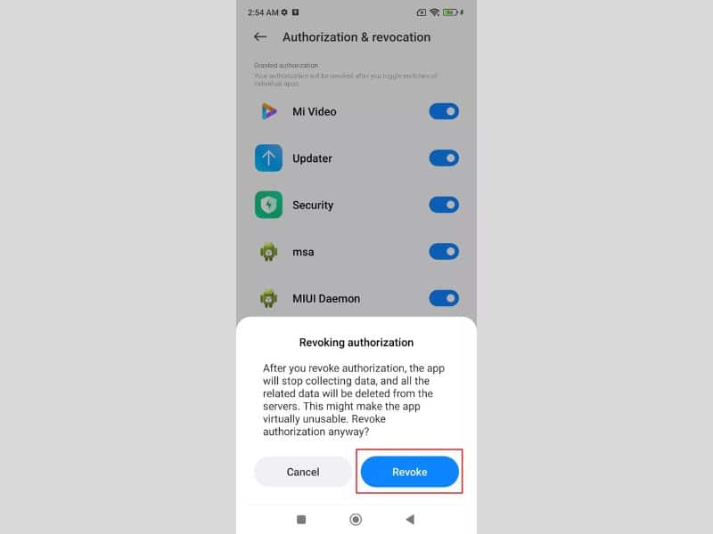 Vô hiệu hóa MSA (MIUI System Ads)