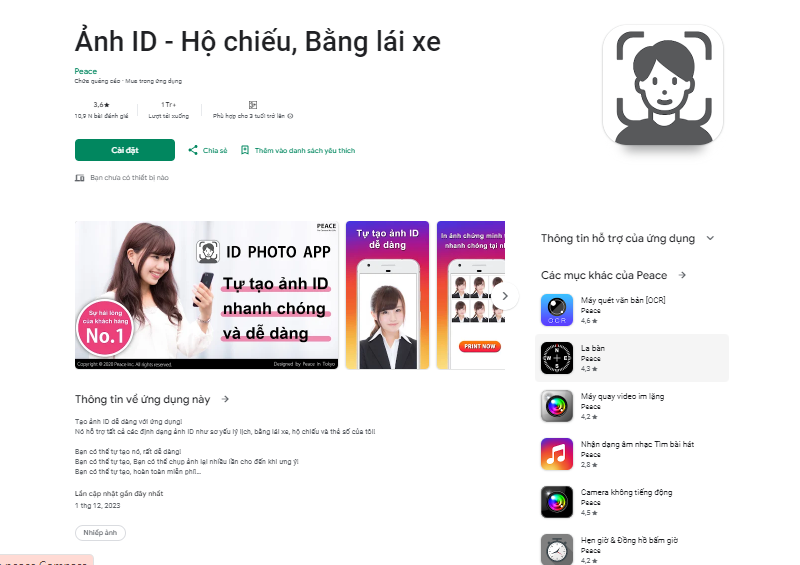 Cách chụp ảnh thẻ 4x6 bằng điện thoại Android